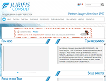 Tablet Screenshot of jurifis.com